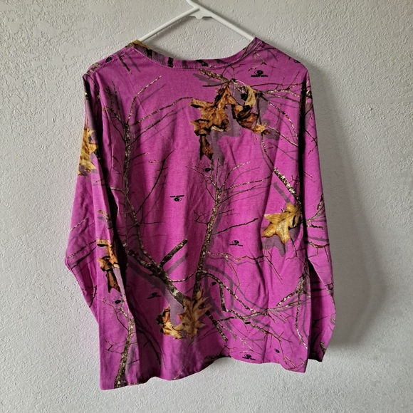 Mossy Oak Purple Camo long sleeve top - Picture 5 of 5